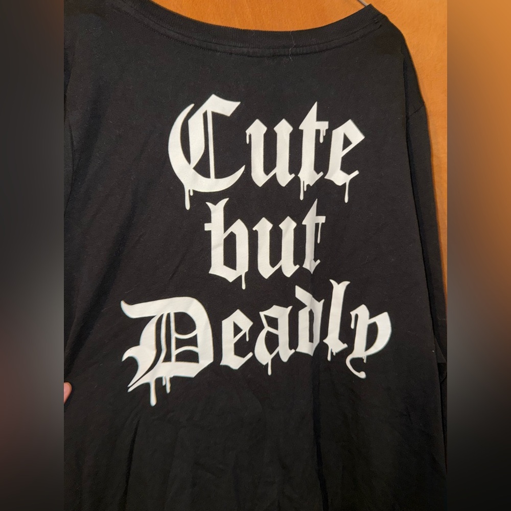 Torrid Lovesick Black sweatshirt with Scorpio graphic